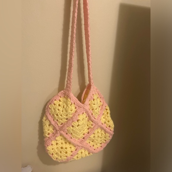 Crochet Granny Square Bag - Picture 2 of 2